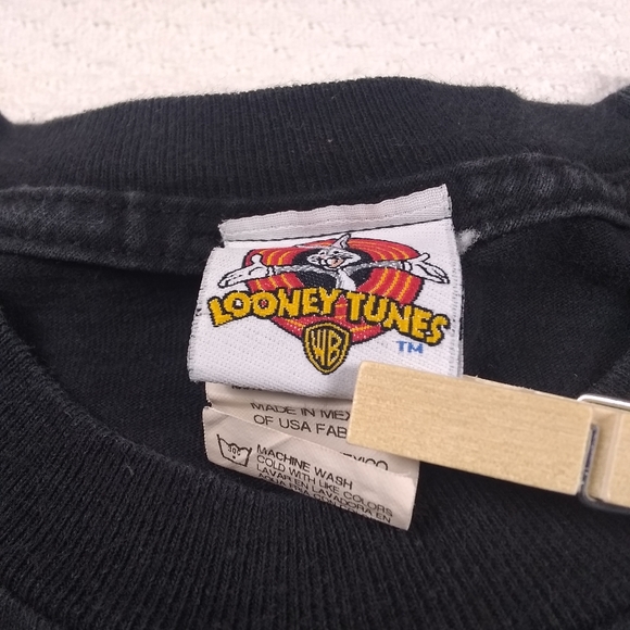 VINTAGE LOONEY TUNES GRAPHIC TEE POOL GAME MENS - Picture 6 of 7